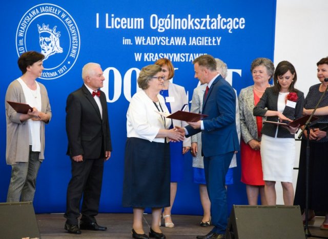 Część oficjalna uroczystości jubileuszowych